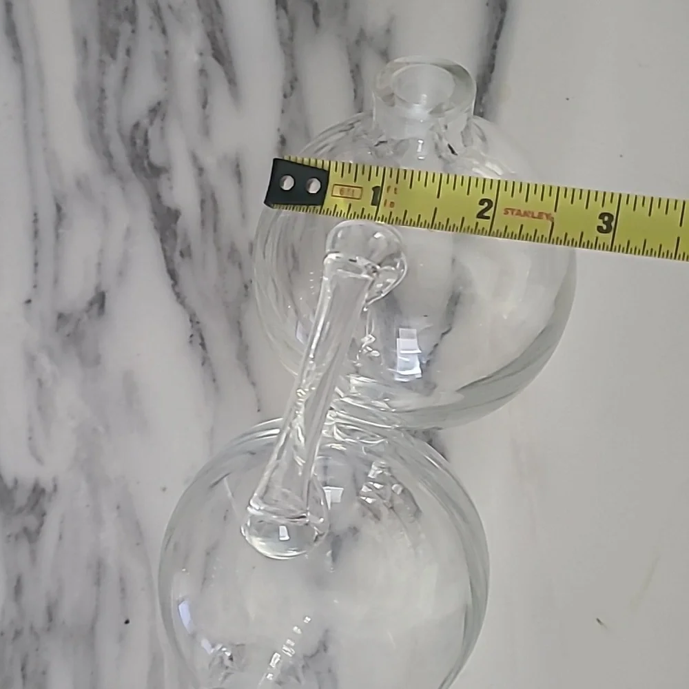 Vintage glass propagation vase - Picture 8 of 9